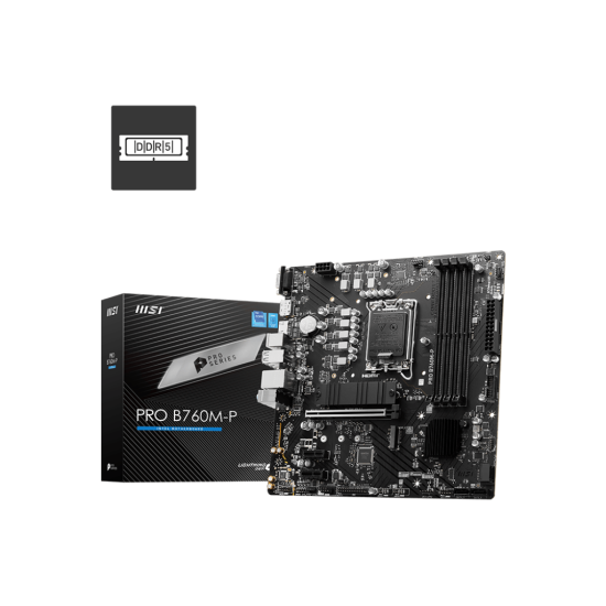 MSI PRO B760MP DDR5 ATX Motherboard